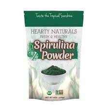 Hearty Naturals Spirulina Powder 4 Oz