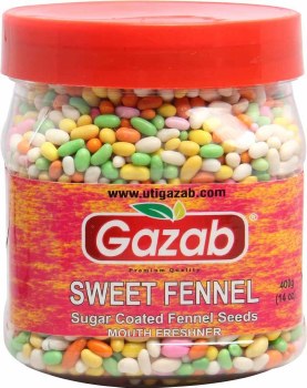 Gazab Sugar Coated Fennel Seeds 400 G