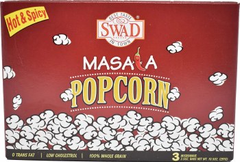 Swad Hot & Spicy Masala Popcorn 3.5 oz