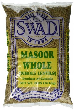 Swad Masoor Whole 4 Lb