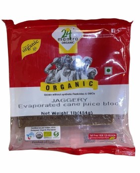 24 Mantra Organic Jaggery 1 Lb