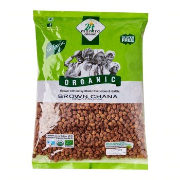 24Mantra Organic Brown Chana 2 Lbs