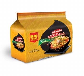 Ah-Yaan Instant Noodles Curry Flavour 5X65G (325G)