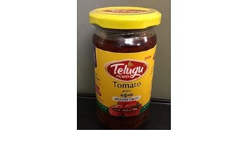 Telugu Tomato Pickle Without Garlic 300 G