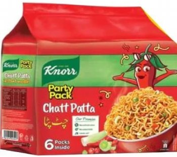 Knorr Chatt Patta Instant Ramen Noodles 6 Packs Inside