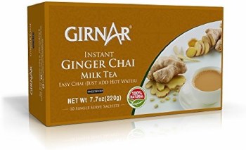 Girnar Instant Ginger Chai Milk Tea Easy Chai Sweetend 220 G