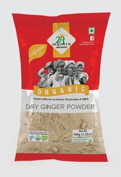 24 Mantra Organic Dry Ginger Powder 7 Oz