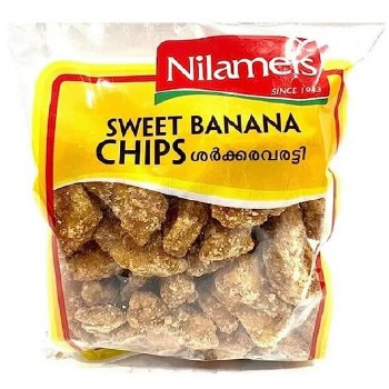 Nilamels Sweet Banana Chips (Sarkkarvaratti) 400 G