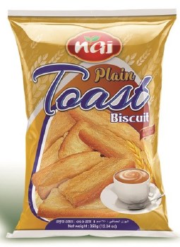 Naj Plain Toast 300 G