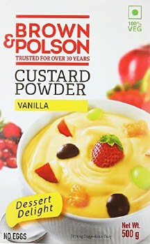 Brown & Polson Vanilla Custard Powder 500 G