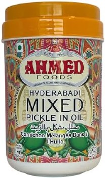 Ahmed Foods Hyderabadi Mixed Pickle In Oil 1 KG