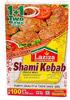 Laziza Shami Kebab Masala 100 G