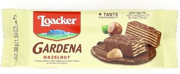 Loacker Gardena Hazelnut White Wafer 38 G