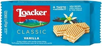 Loacker Classic Vanilla Wafer 45 G