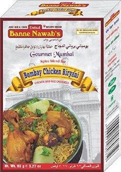 Ustad's Banne Nawab's Bombay Chicken Biryani Masala 95 G