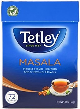 Tetley Elaichi 72 Tea Bags 144 G