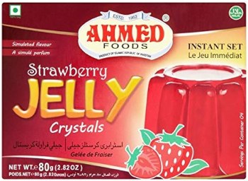 Ahmed Foods Strawberry Jelly Crystals 85 G