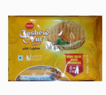 Pran Cashew Nut Biscuits 8 Pk