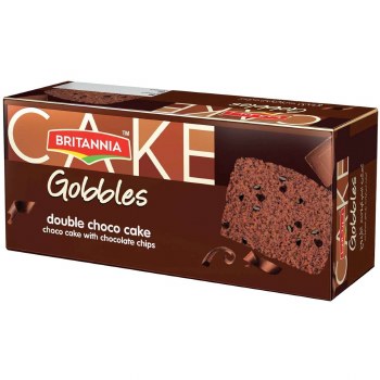 Britannia Gobbles Double Choco Cake 250 G