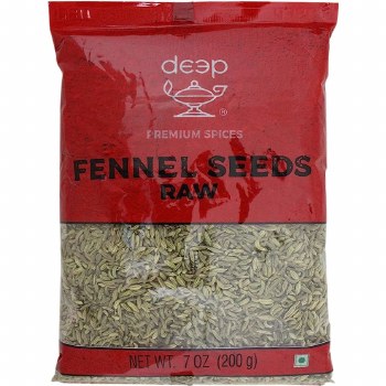 Deep Fennel Seeds Raw 200 G