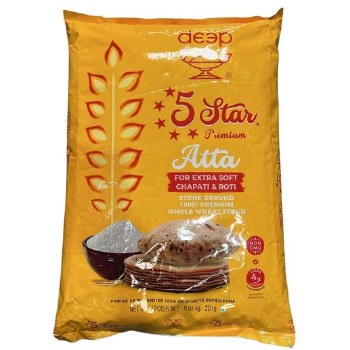 Deep 5 Star Premium Atta 20 LBS