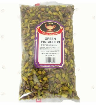 Deep Green Pistachios 28 Oz
