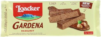 Loacker Gardena Hazelnut Wafer 200 G