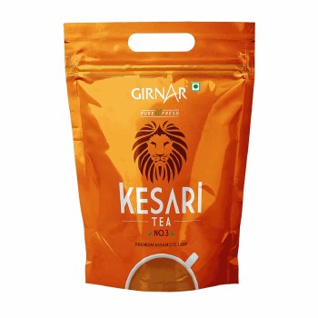 Girnar KESARI Tea No.3 Premium Assam CTC Leaf 2 Lbs