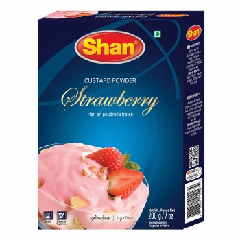 Shan Strawberry Custard Powder 200g