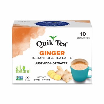 Quik Tea Ginger Instant Chai Tea Latte 240 G