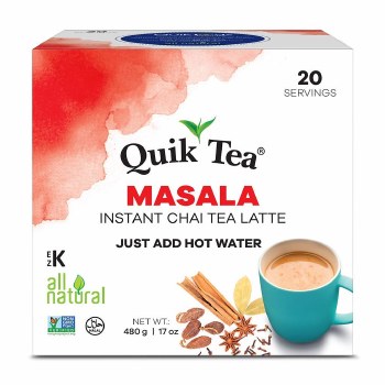 Quik Tea Masala Instant Chai Tea Latte 17 Oz