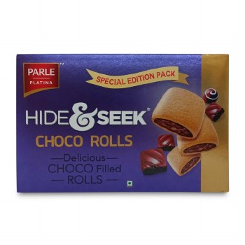 Parle Hide & Seek Choco Rolls 250g