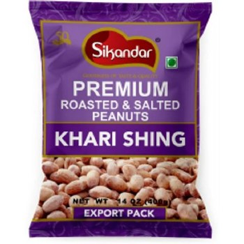 Sikandar Premium Roasted&Salted Peanut Khari Shing 400 G