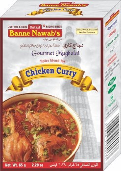 Ustad's Banne Nawab's Chicken Curry Masala 65 G