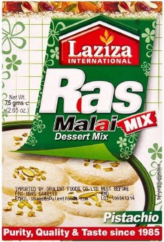 Laziza Rasmalai Pistachio Mix 75 G