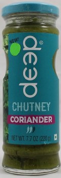 Deep Coriander Chutney 220 G