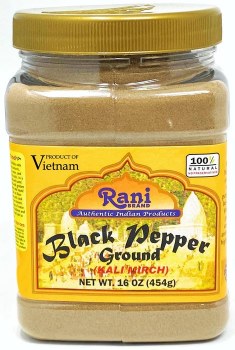 Rani Black Peper Ground Kali Mirch 16 oz