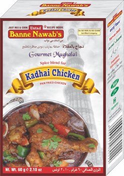 Banne Nawab Kadhai Chicken Masala 60gm