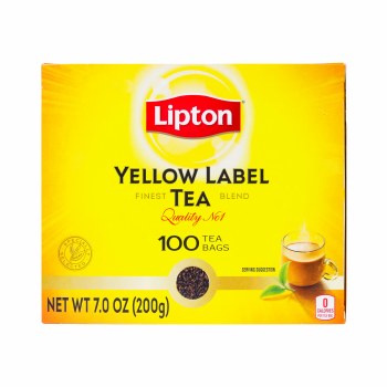 Lipton Yellow 100 Tea Bags 200 G