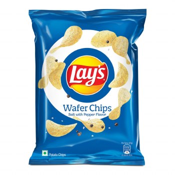 Lays Wafer Chips Salt With Pepper Flavour 48 G