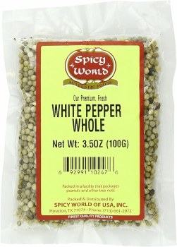 Spicy orkd White Pepper Whole 100g