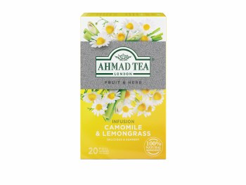 Ahmad Tea London Infusion Camomile & Lemongrass 20 Tea Bags