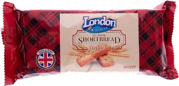 London Short Bread Fingers 210g