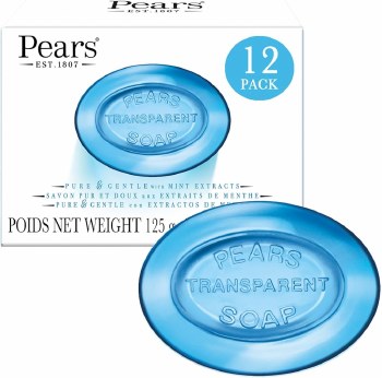 Pears Soap (Pure Glycerin & Mint) Soap 125 G