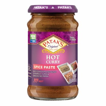 Pataks Hot Curry Spice Paste 283 G