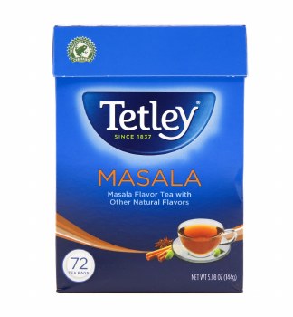 Tetley Masala 72 Tea Bags 144 G