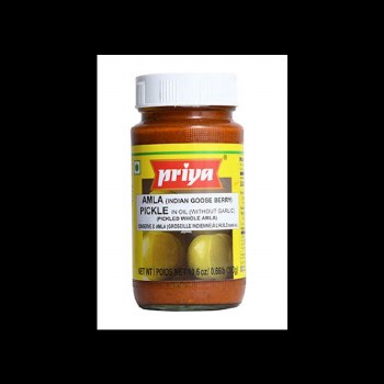 Priya Amla Pickle In Oil Without Garlic 300 G