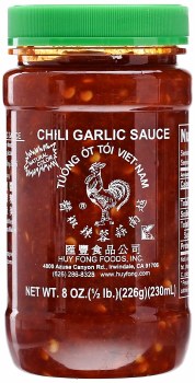 Chili Garlic Sauce 8 Oz