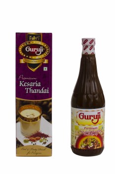 Guruji Syrup Kesharia Thandai 700 ML