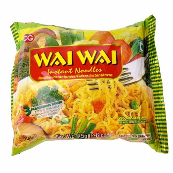 Wai Wai Veg Flavoured Noodles 75 G